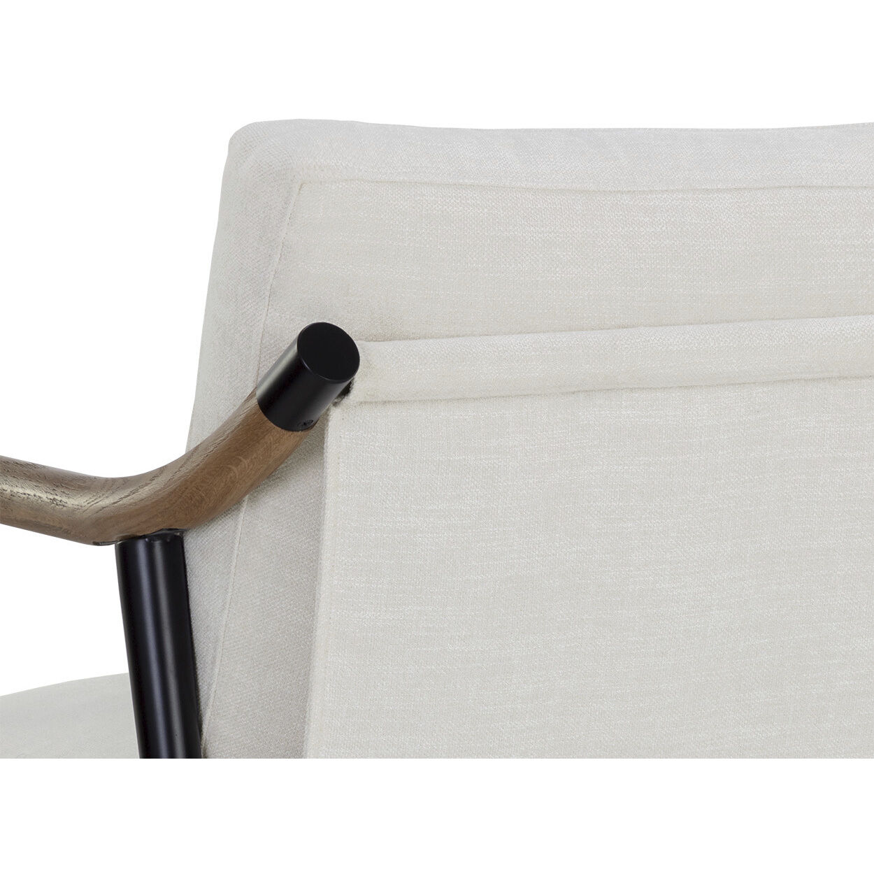 Meadow Heather Ivory Tweed Armchair